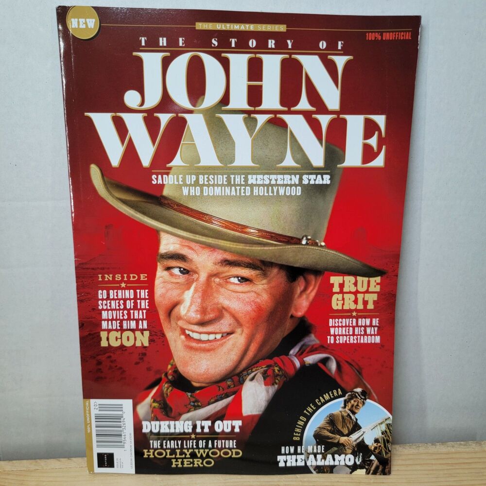 BOOKAZINE John Wayne The Story Of NEW